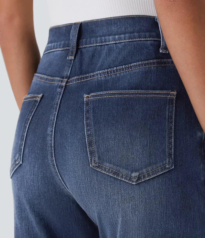 Elise | Pantalones de cintura alta elásticos y cómodos