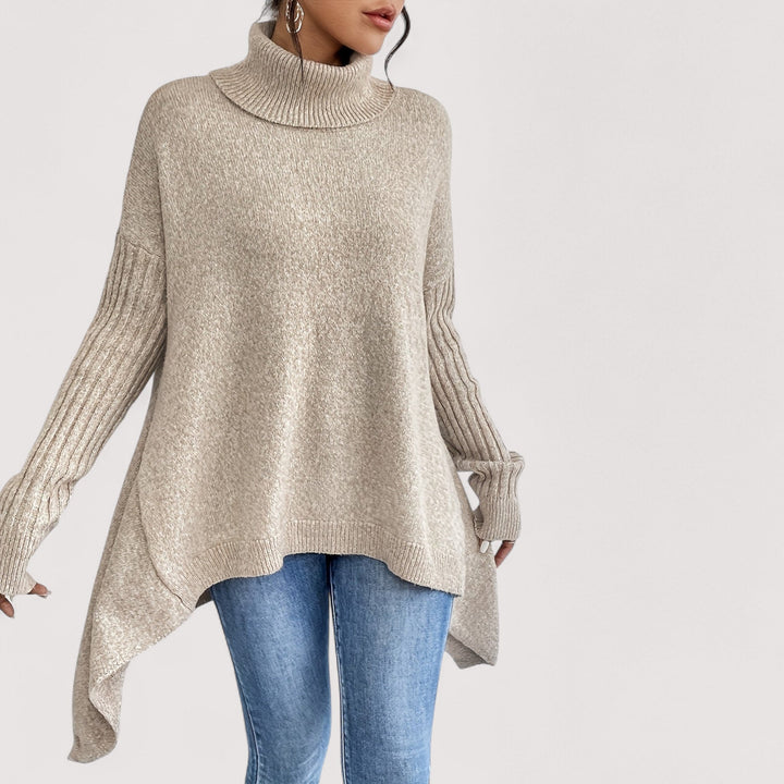 Laila | Suéter de cuello alto extragrande