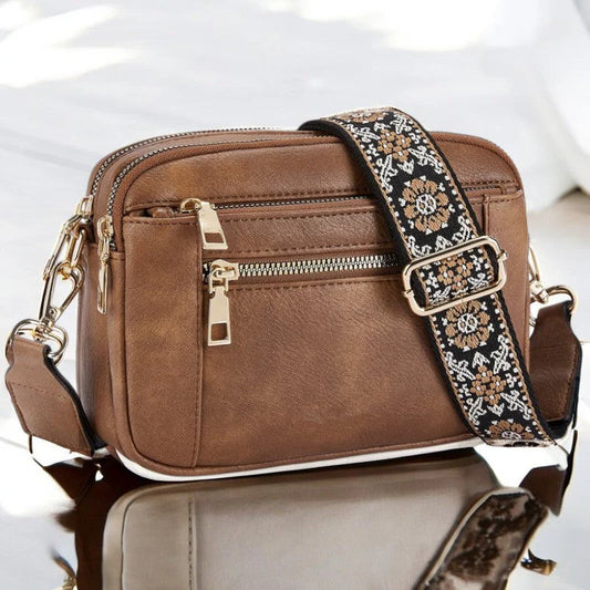 Silvia | Bolso de hombro de piel fina