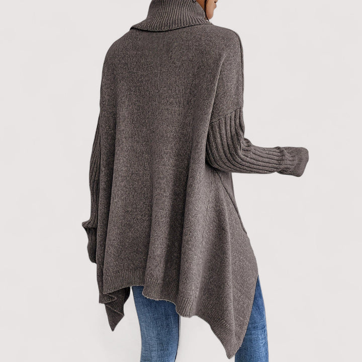 Laila | Suéter de cuello alto extragrande