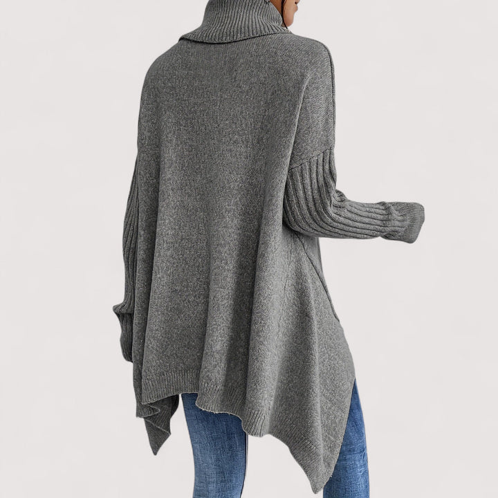 Laila | Suéter de cuello alto extragrande