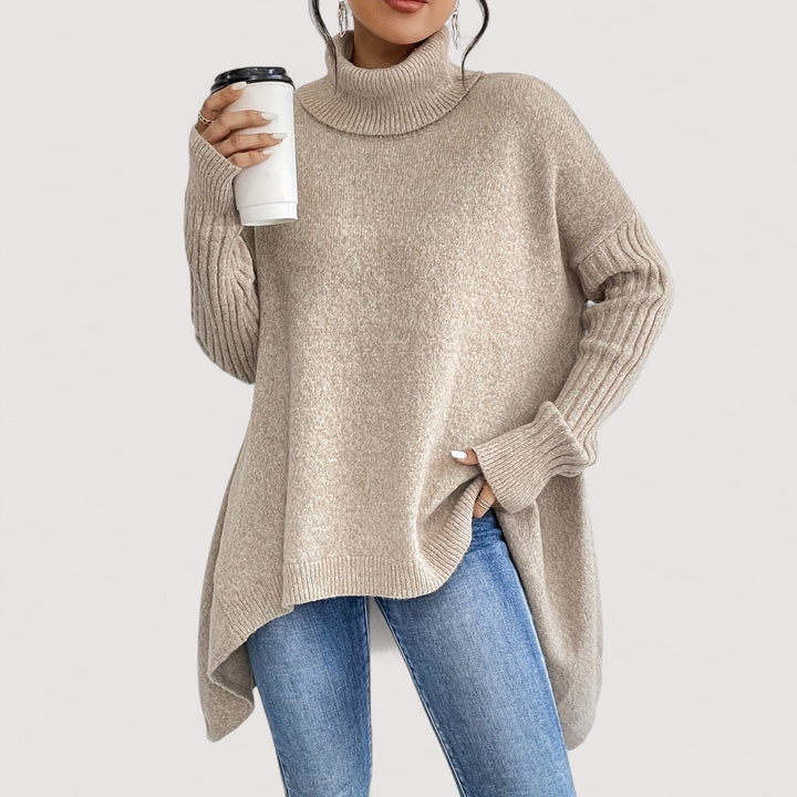 Laila | Suéter de cuello alto extragrande