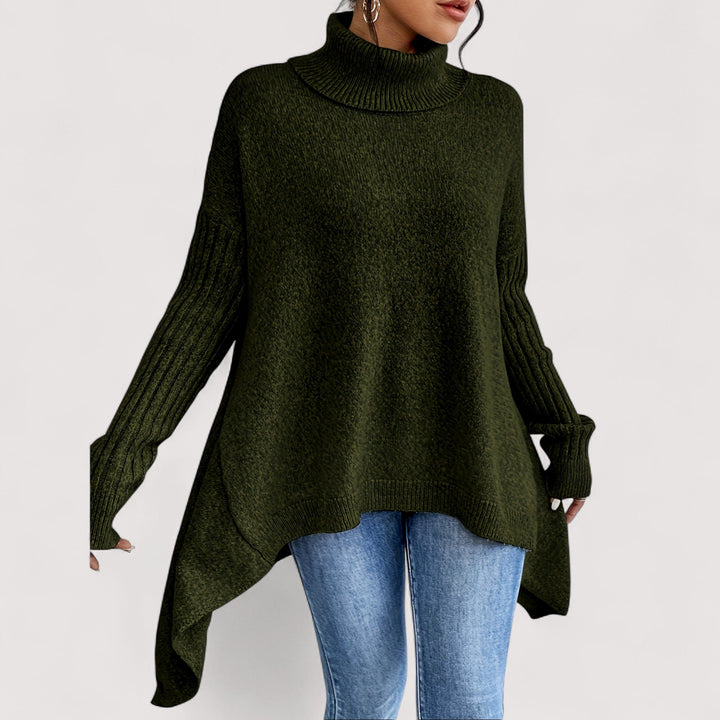 Laila | Suéter de cuello alto extragrande