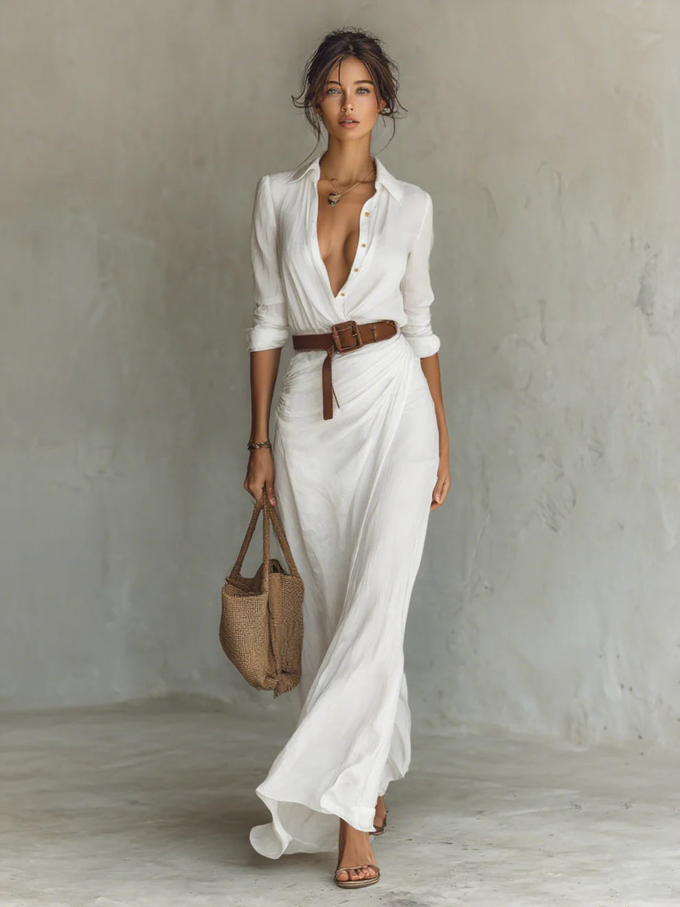 Niyara | Vestido largo casual