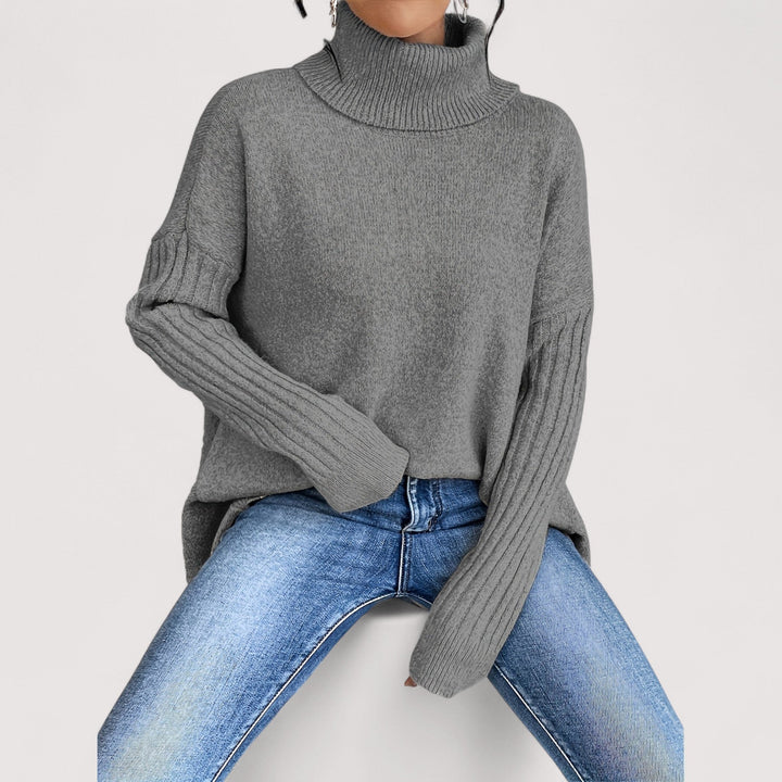Laila | Suéter de cuello alto extragrande