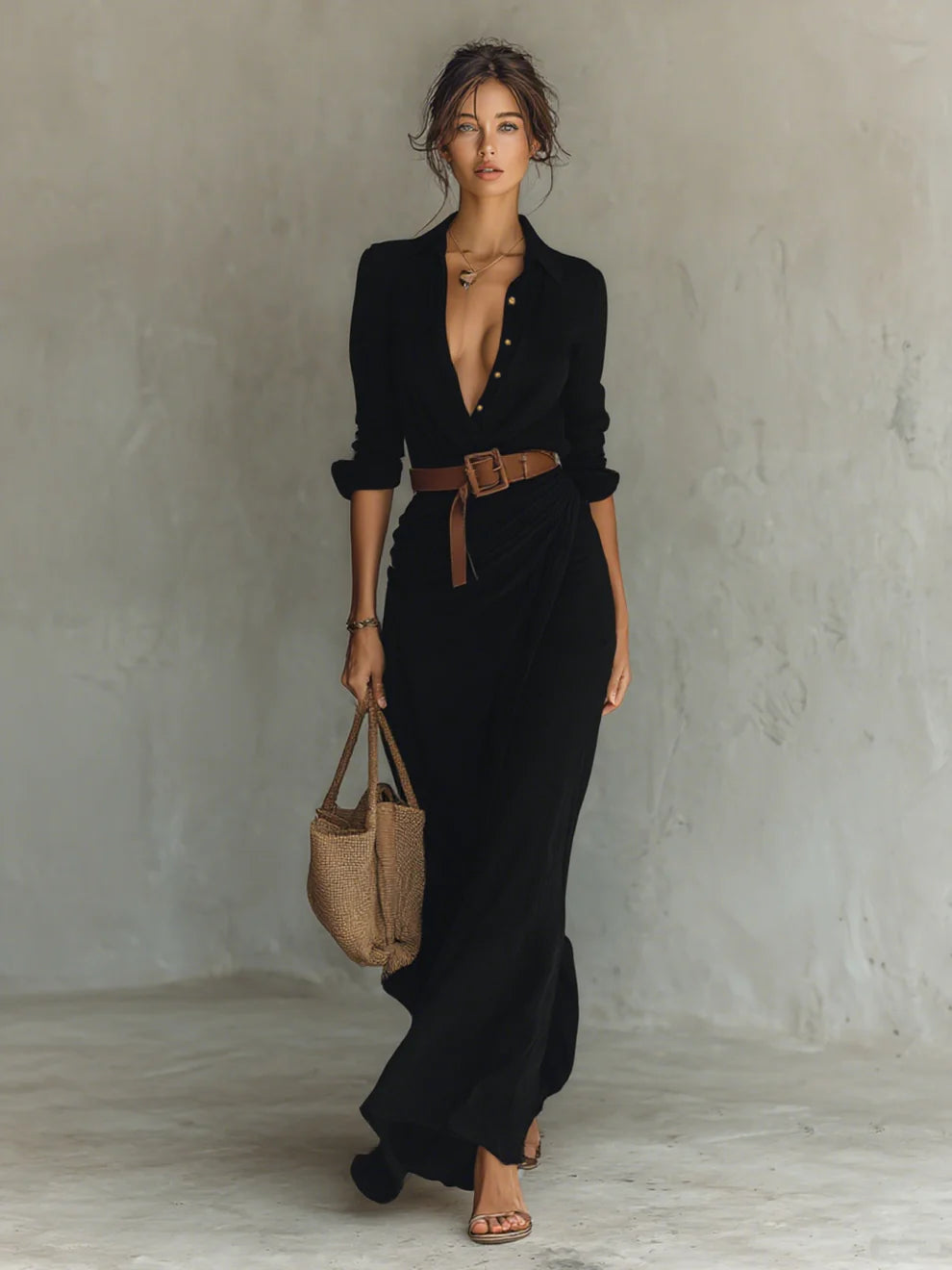 Niyara | Vestido largo casual