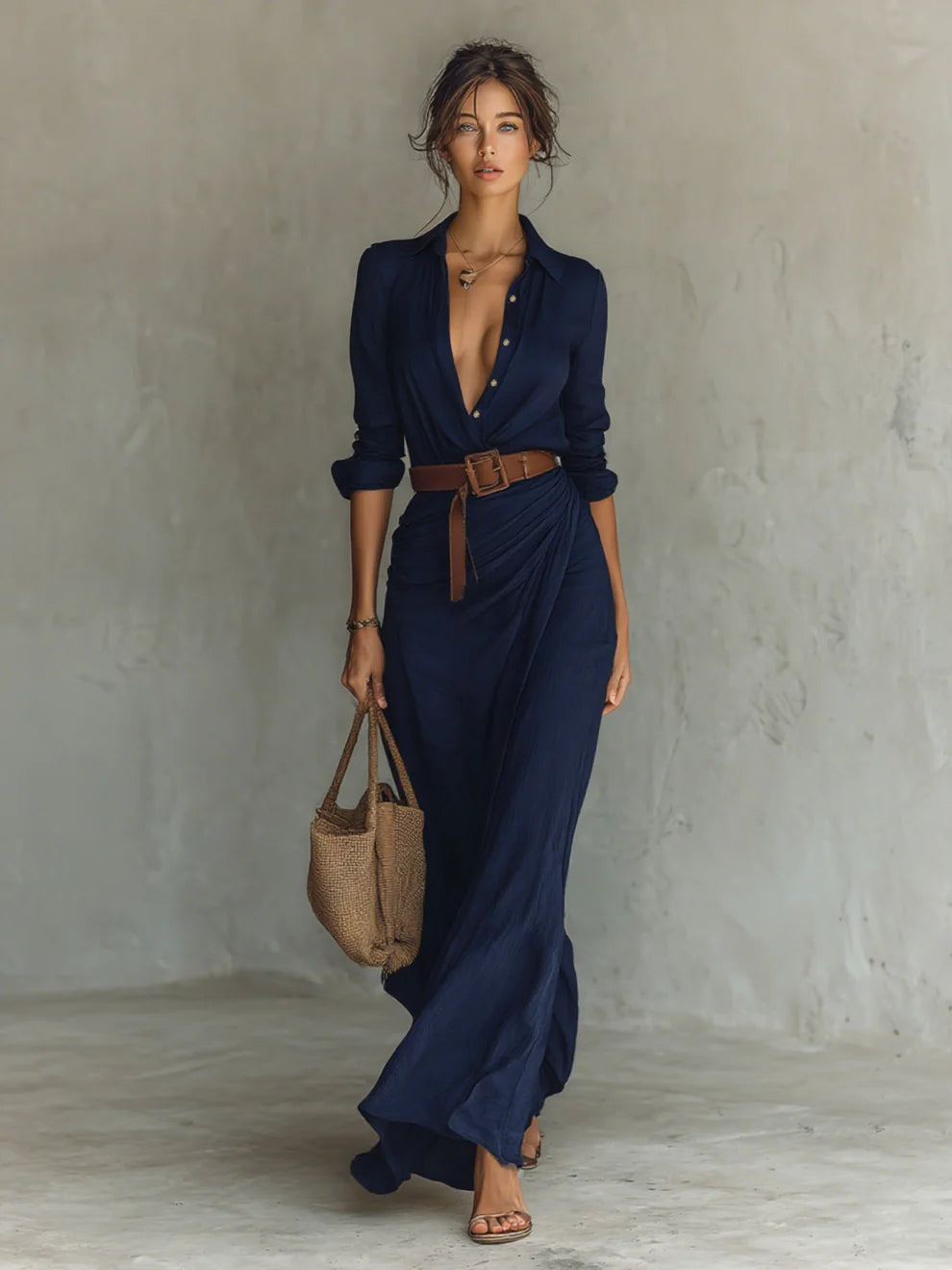 Niyara | Vestido largo casual