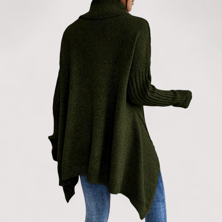 Laila | Suéter de cuello alto extragrande