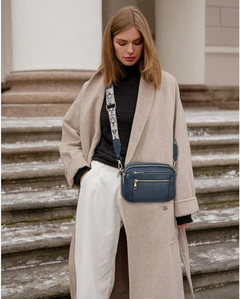Silvia | Bolso de hombro de piel fina