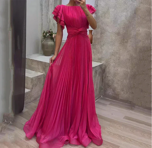 Amaris | Vestido de noche plisado