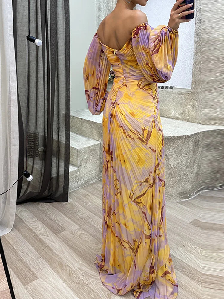Mireia | Vestido floral elegante con escote en V