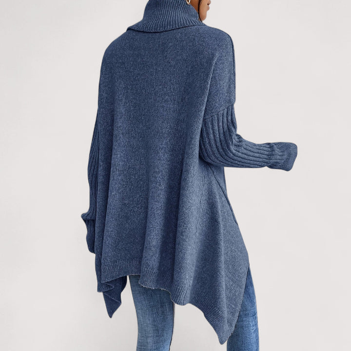 Laila | Suéter de cuello alto extragrande
