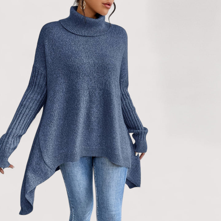 Laila | Suéter de cuello alto extragrande