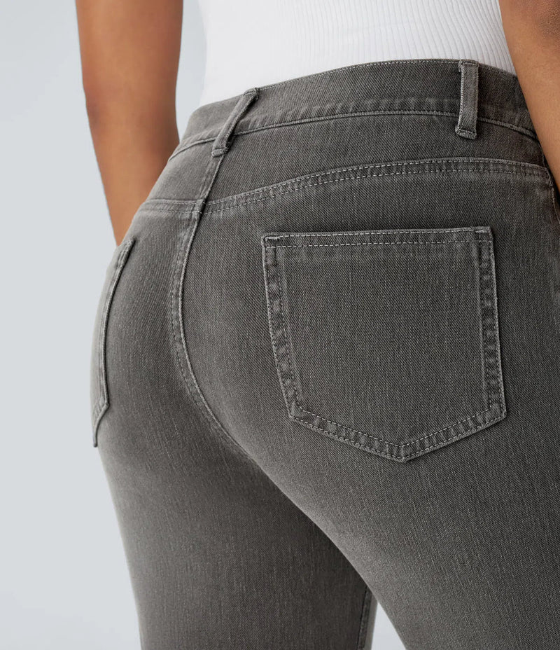 Elise | Pantalones de cintura alta elásticos y cómodos