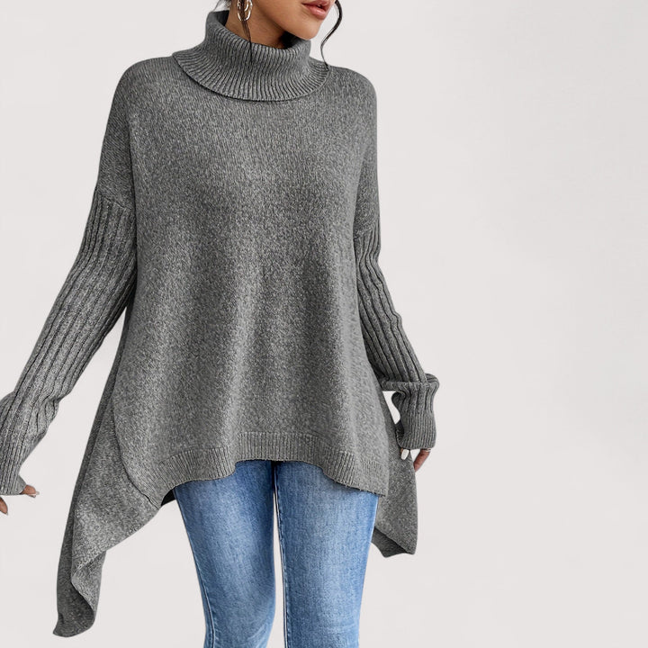 Laila | Suéter de cuello alto extragrande