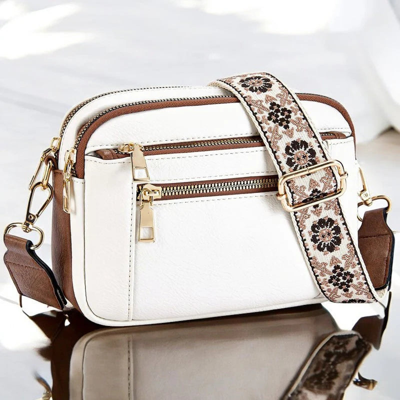 Silvia | Bolso de hombro de piel fina